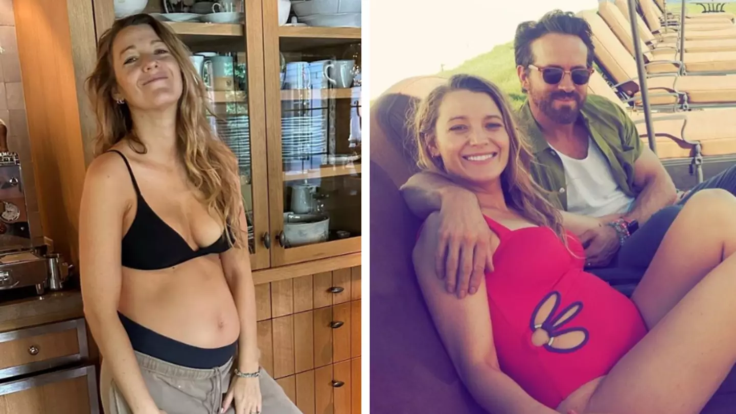 Blake Lively shares her own pregnancy photos so paparazzi will leave her alone