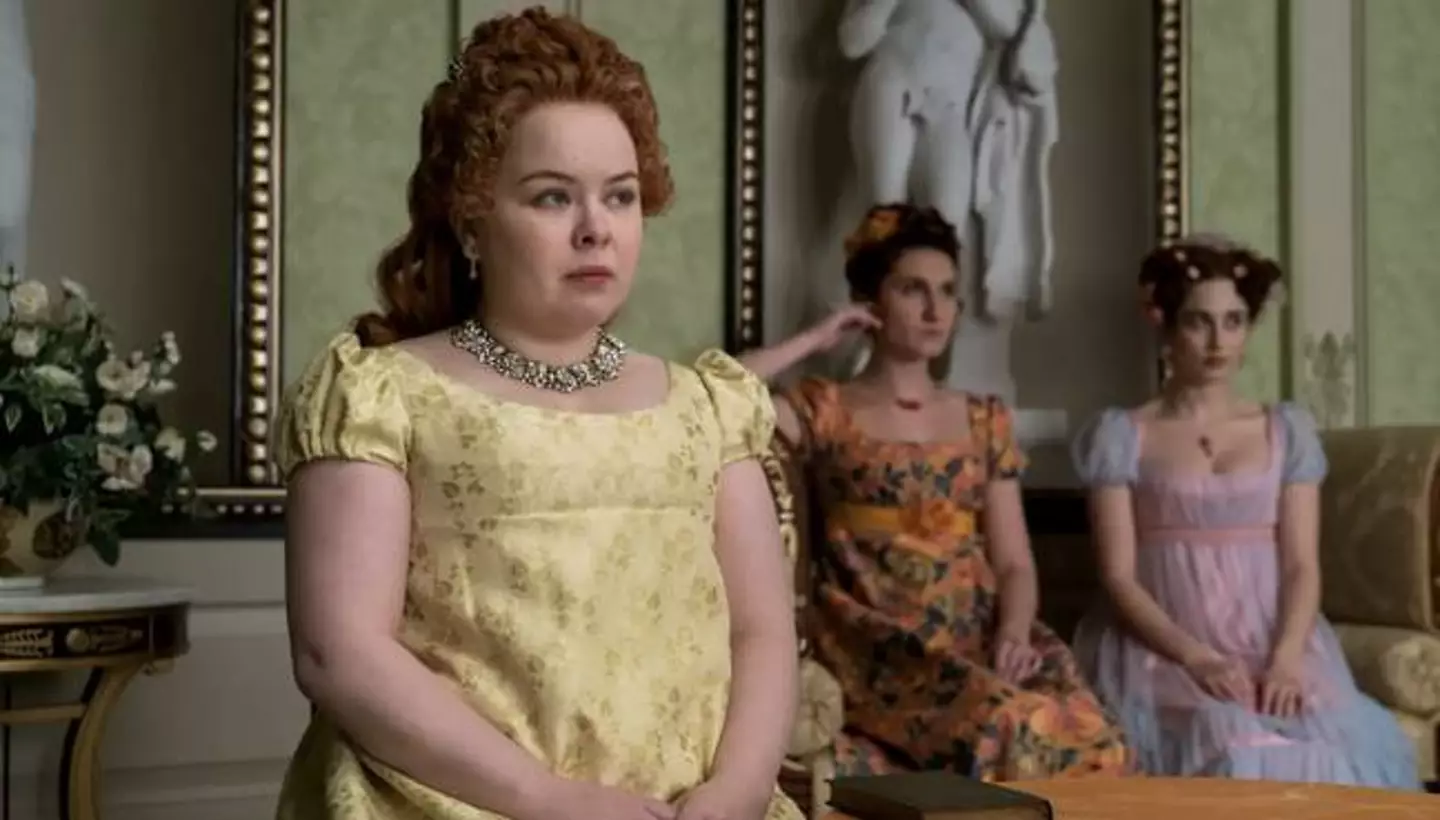 The Bridgerton star posted a message about body image to her fans (