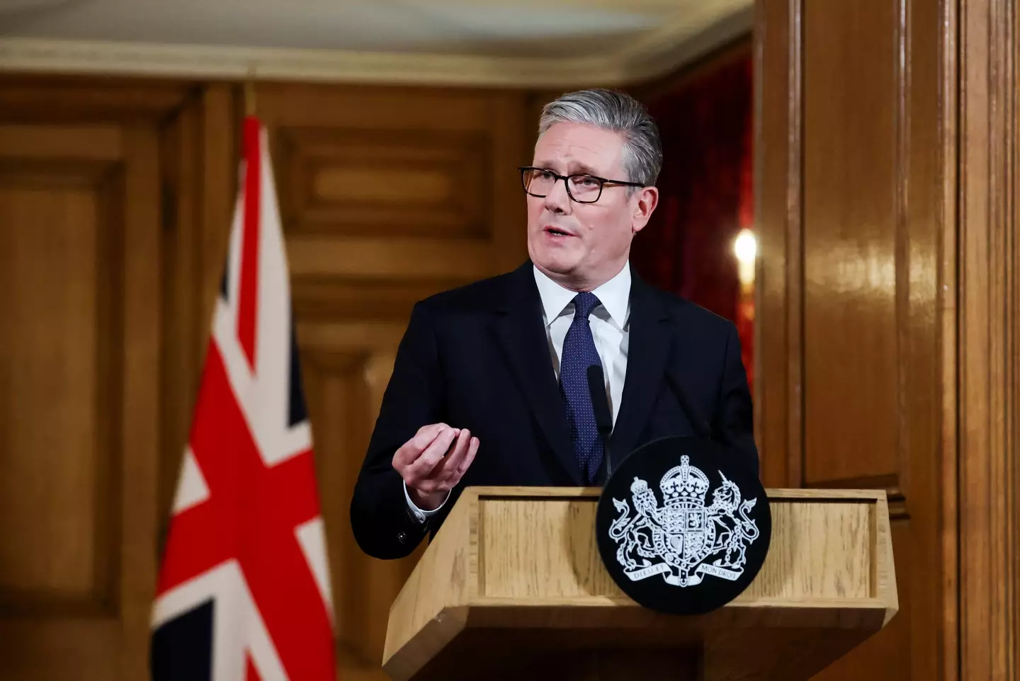 Britain's Sir Keir Starmer vowed that the UK would stand up for Greenland and Denmark (Toby Melville - WPA Pool/Getty Images)