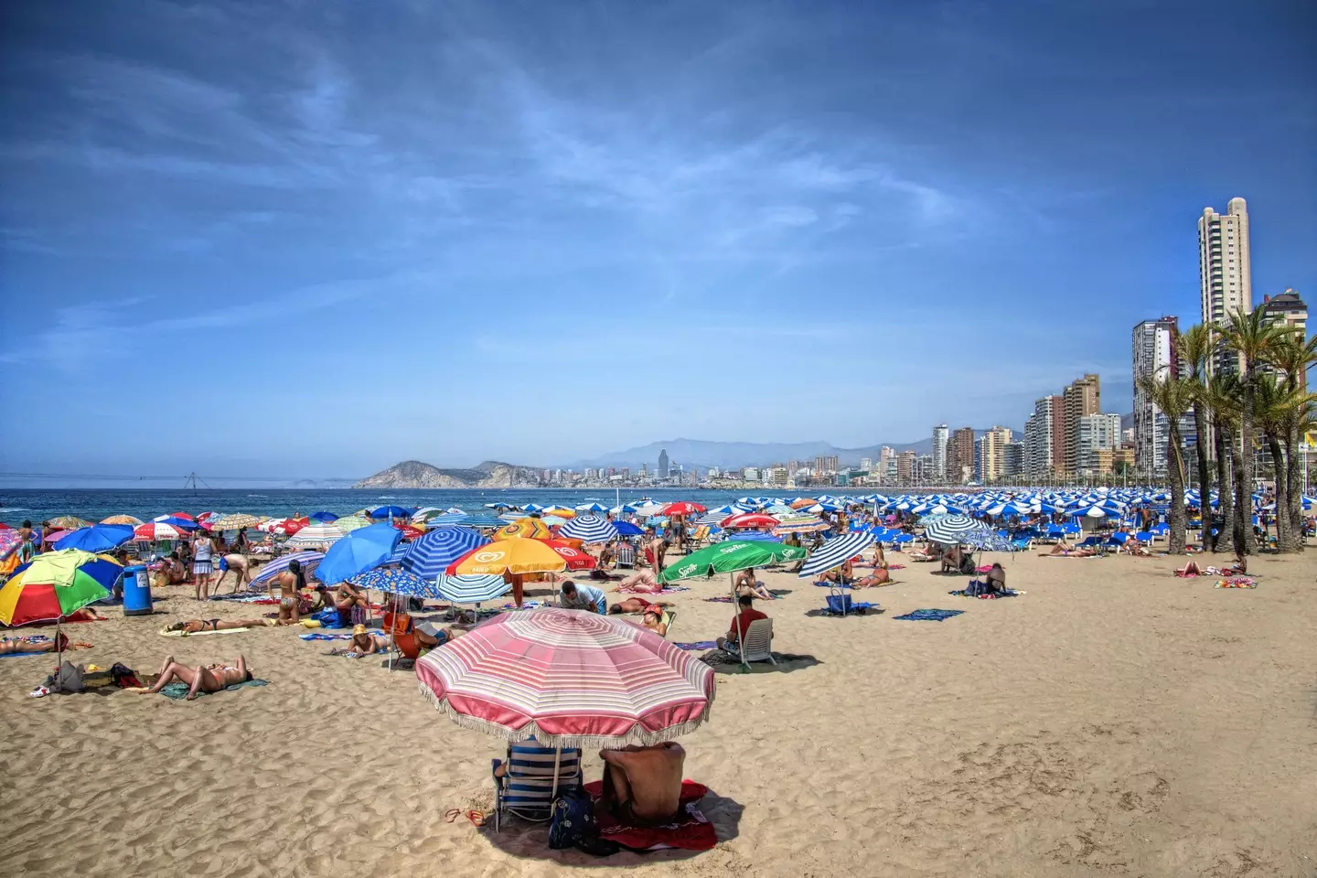 Good old Benidorm is a popular choice among Brits. (Getty stock image) 
