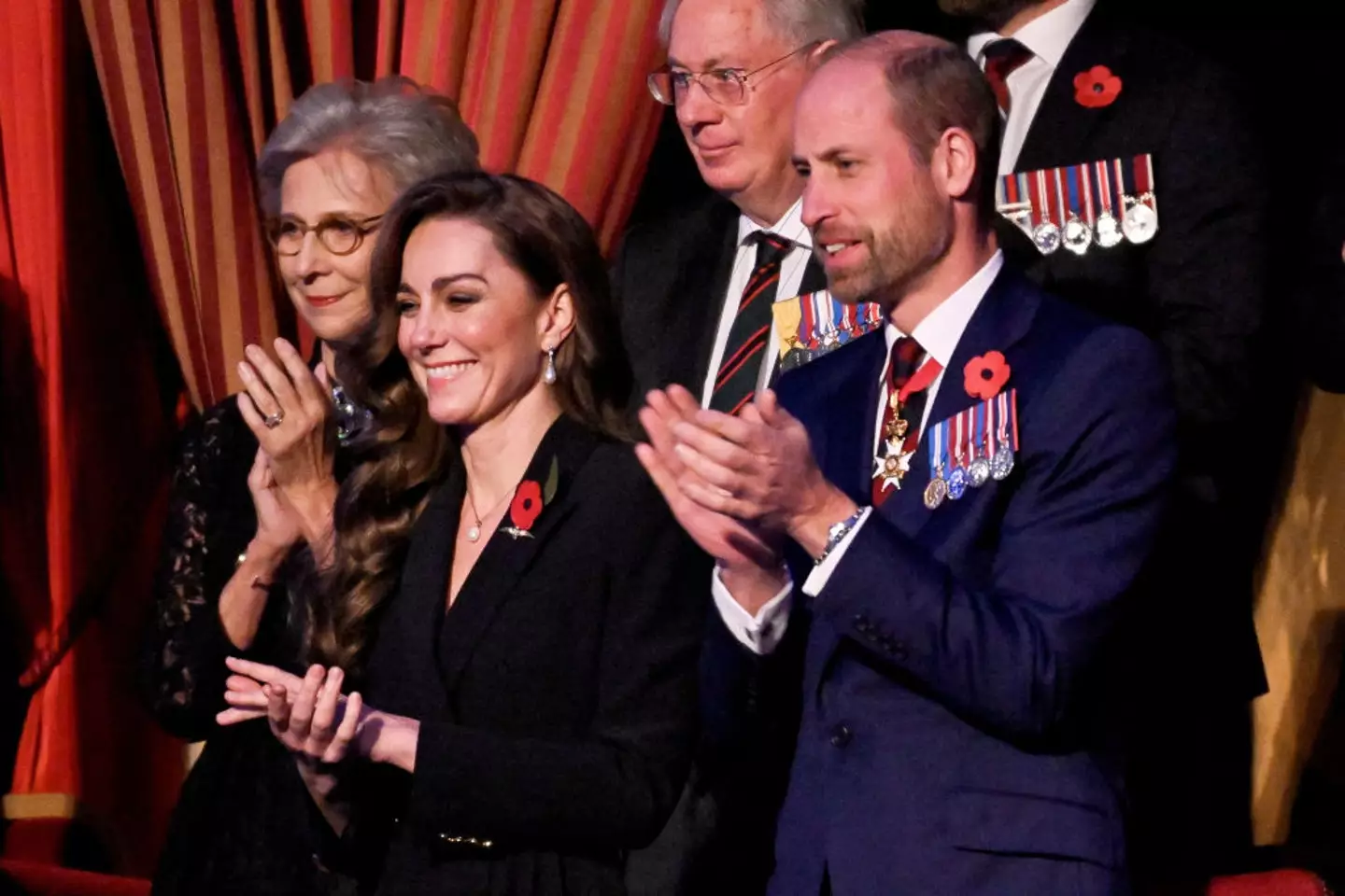 Kate attended the weekend's events with husband Prince William (Max Mumby/Indigo/Getty Images)