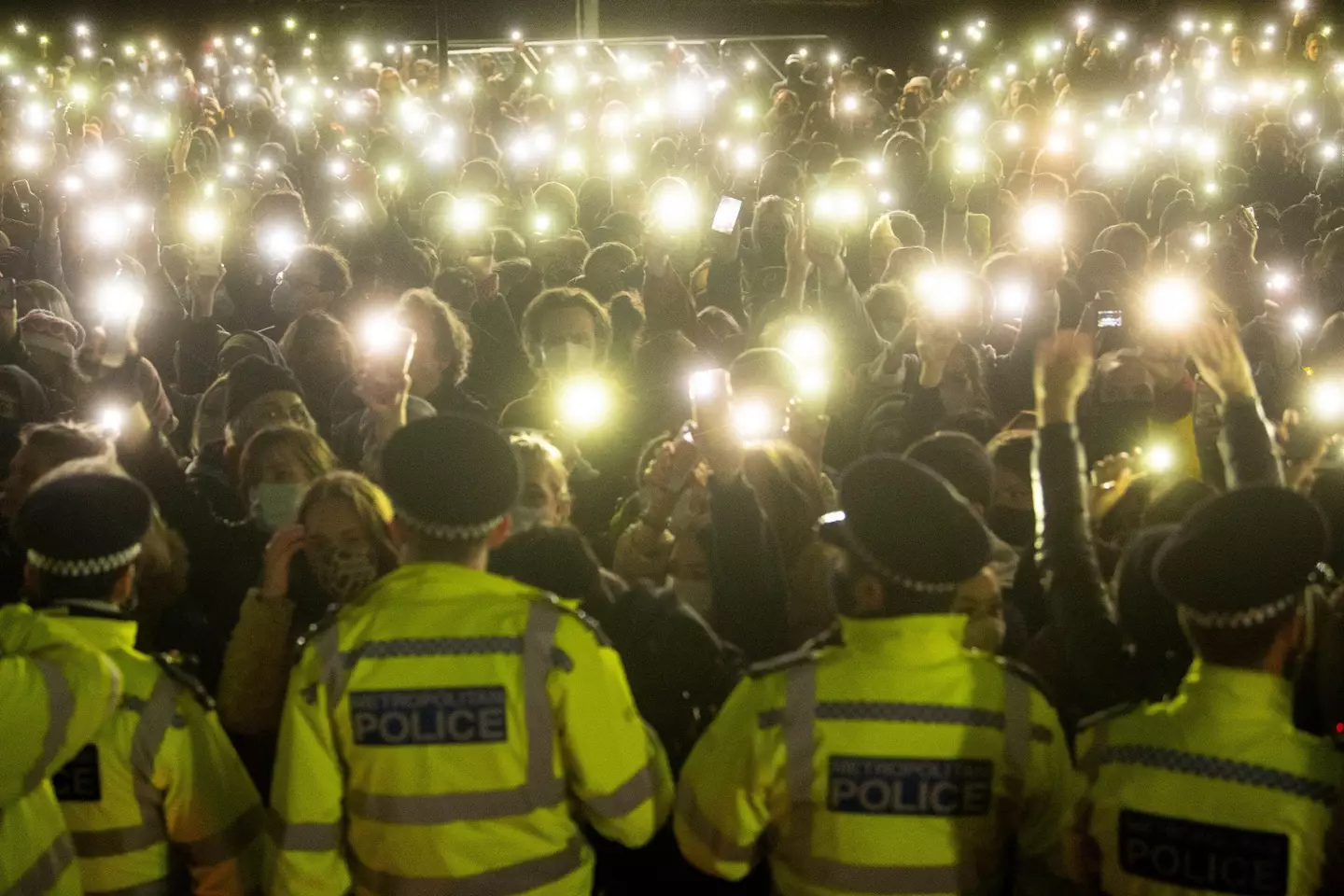 A vigil for Sarah took place on Clapham Common on 13 March, 2021.