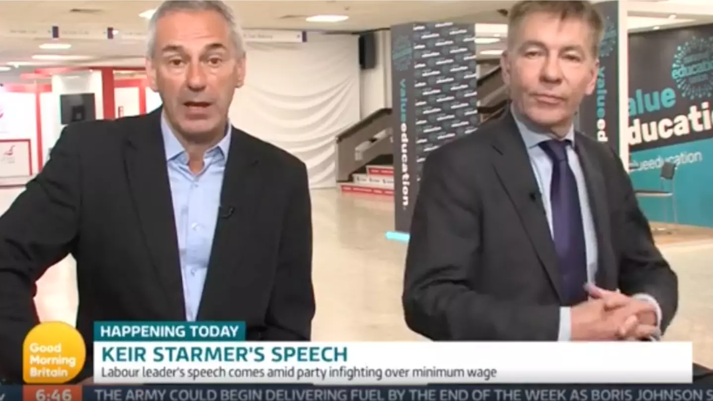 Good Morning Britain Guest Left Redfaced After Piers Morgan Blunder