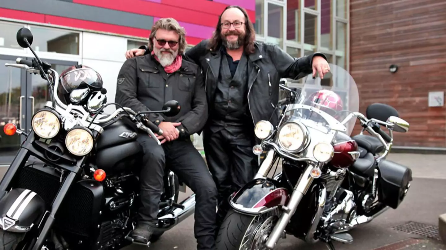 The TV chefs go by The Hairy Bikers - Si (L) and Dave (R).