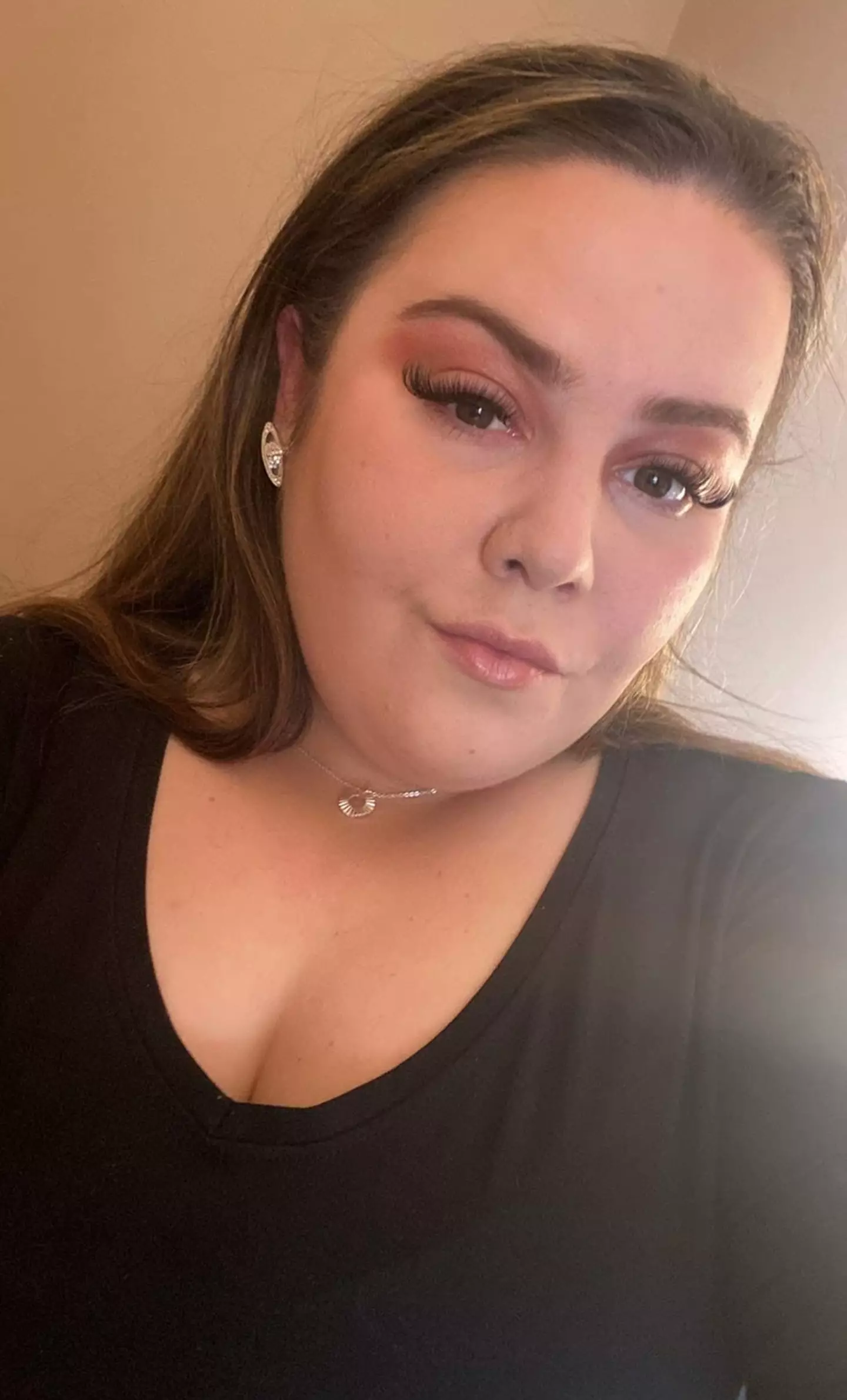 The 25-year-old says she now regrets taking the medication (Kennedy News & Media)