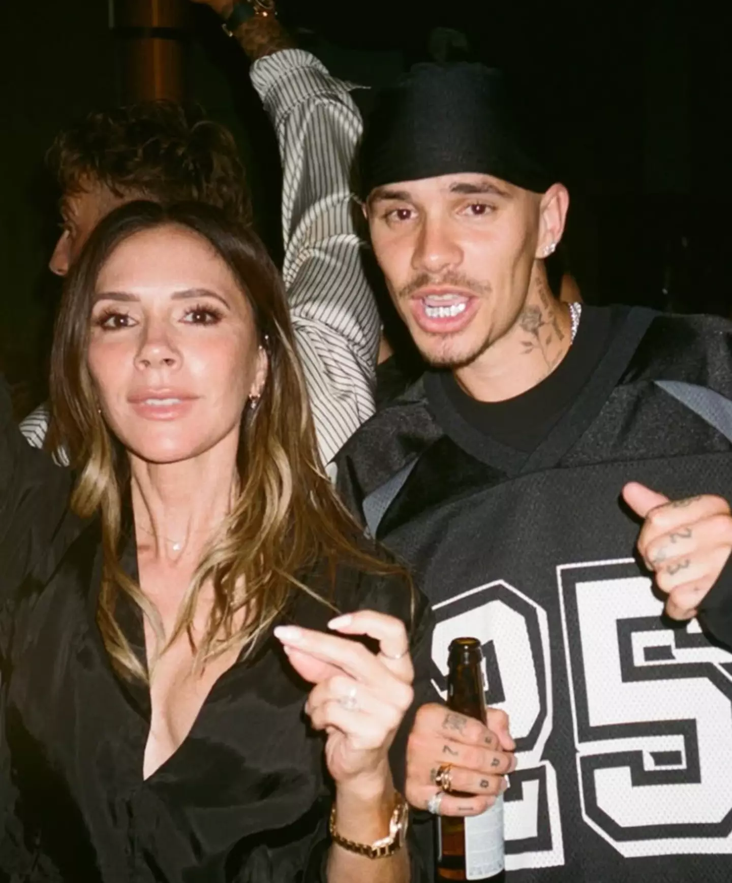 Victoria and Romeo (Instagram/@romeobeckham)