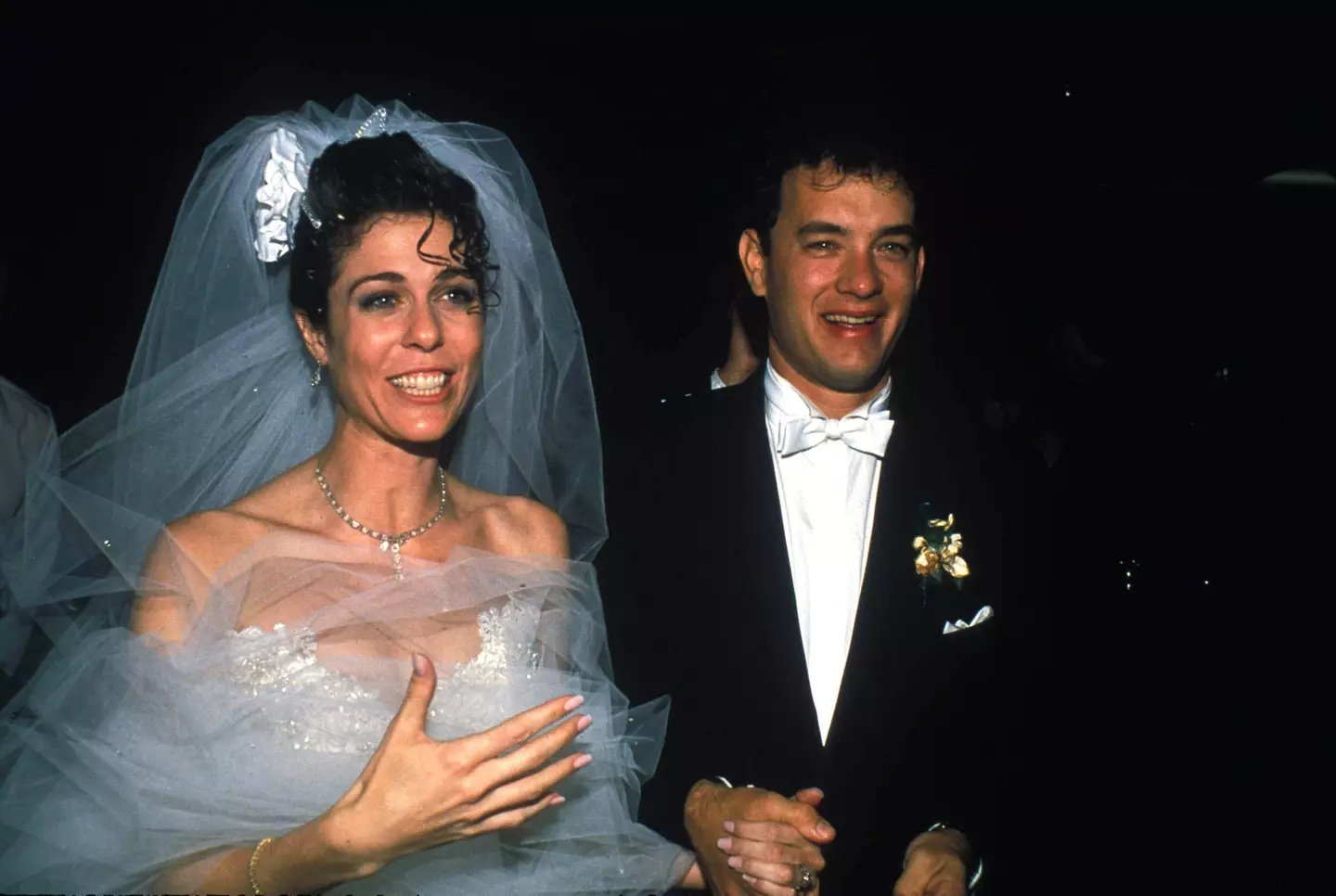 The Hollywood couple got married in 1988.
