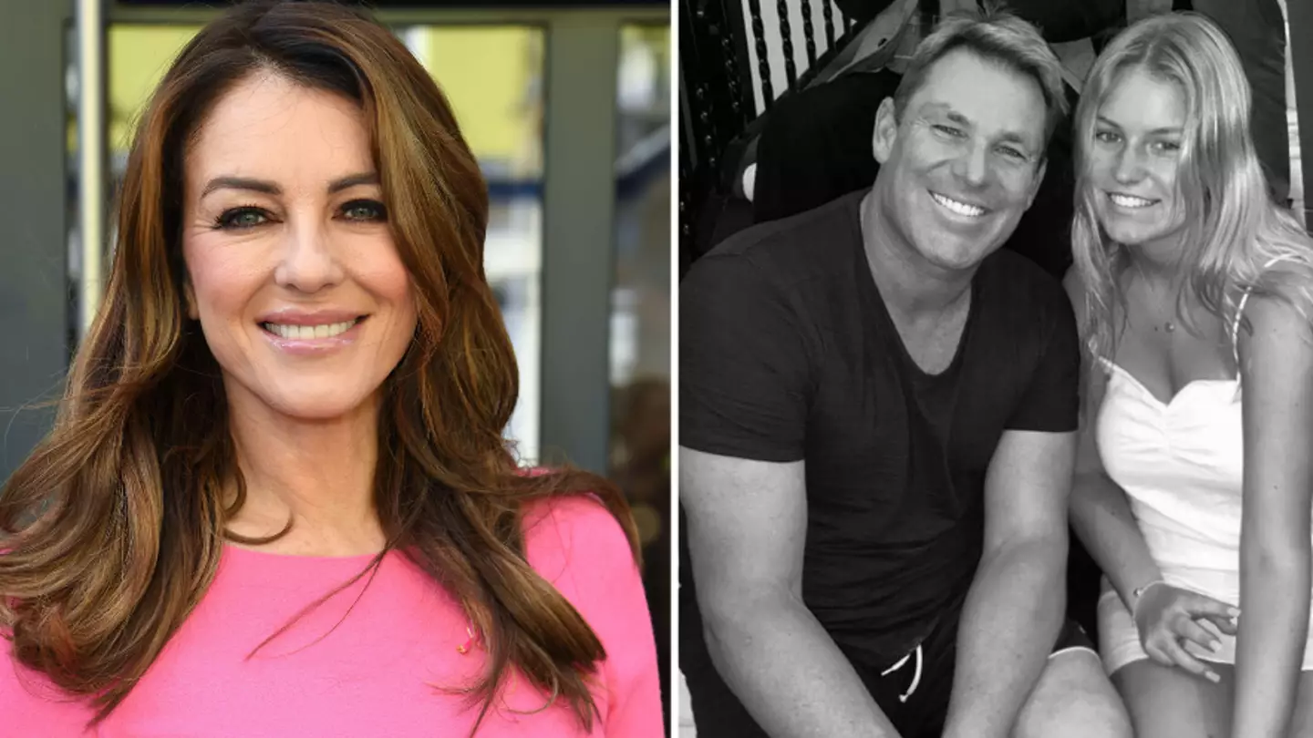Liz Hurley Sends Message To Shane Warne's Daughter Following His Death