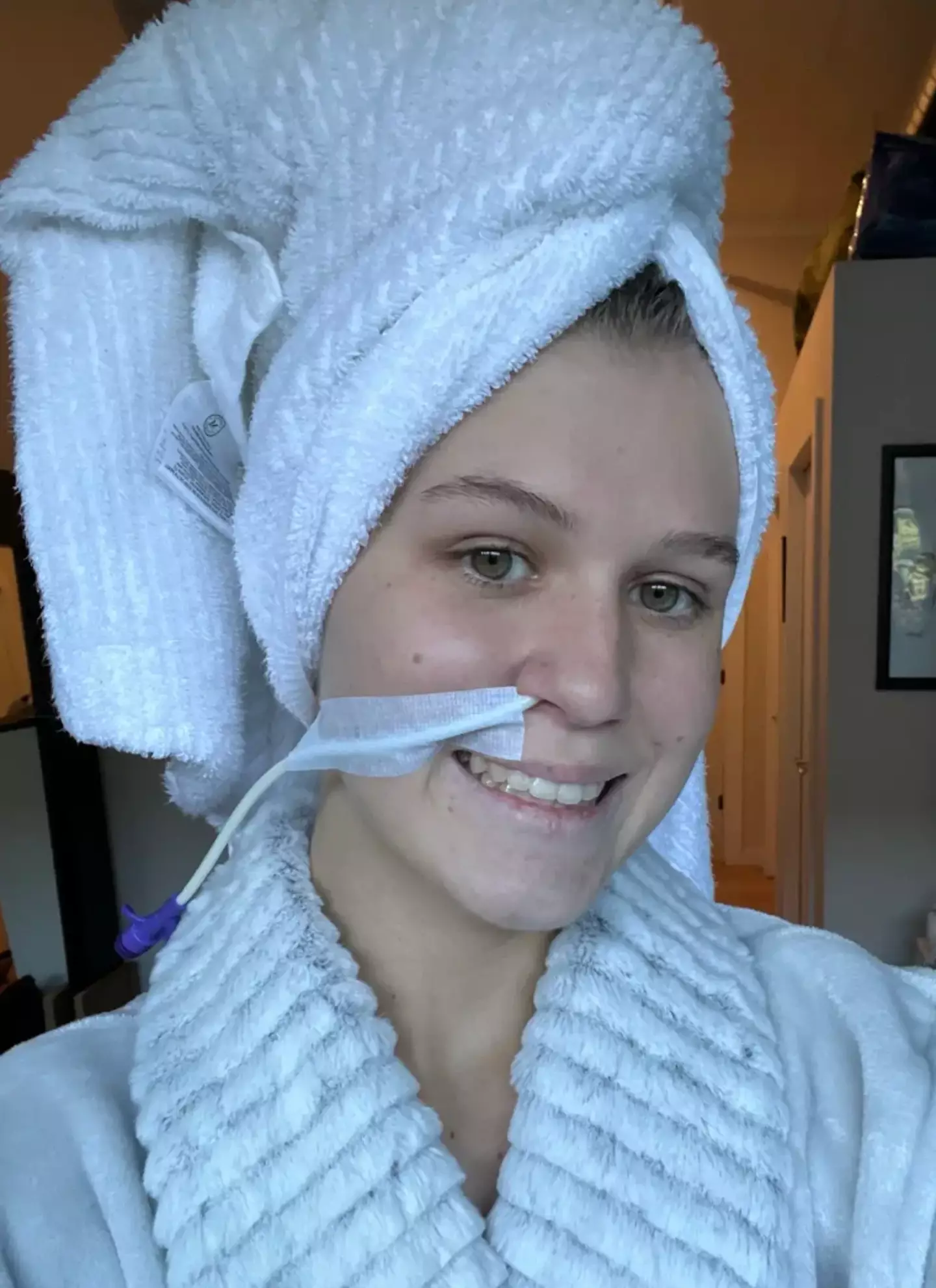 The 23-year-old was diagnosed with CHS (Instagram/@sydnicollinsss)