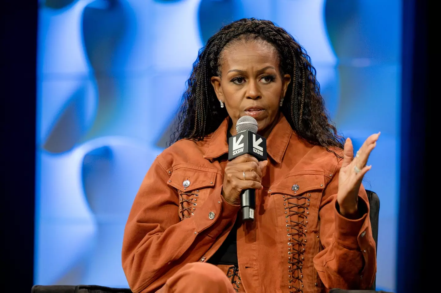 Michelle discussed her daughters' name change (Marcus Ingram/Getty Images)