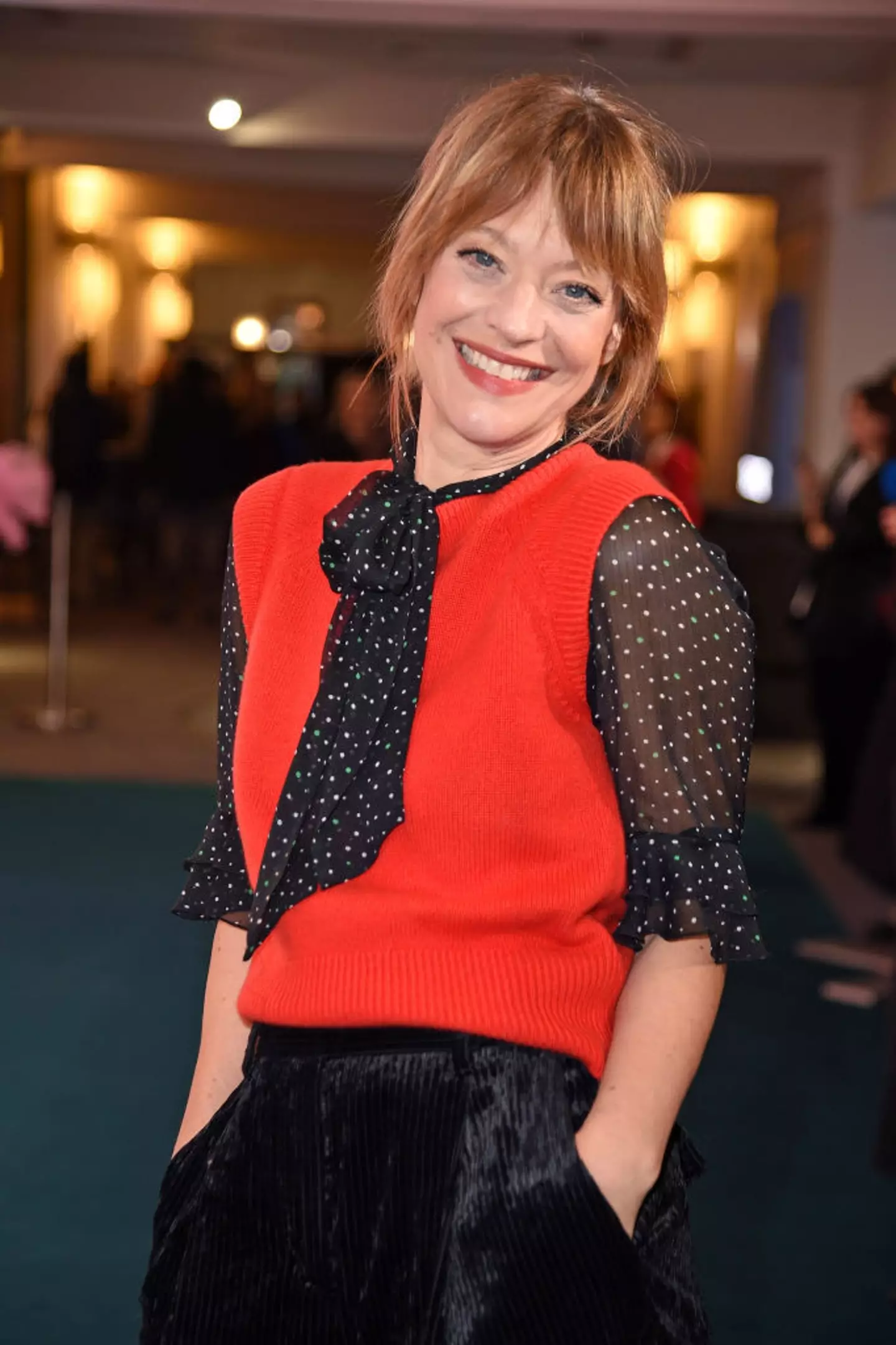 Heike Makatsch at the Frida and Frida Young Show this November (Tristar Media/Getty Images)