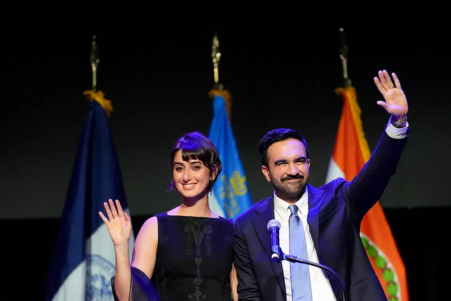 Rama Duwaji has given her first interview since her husband's electoral win (Adam Gray/Bloomberg via Getty Images)
