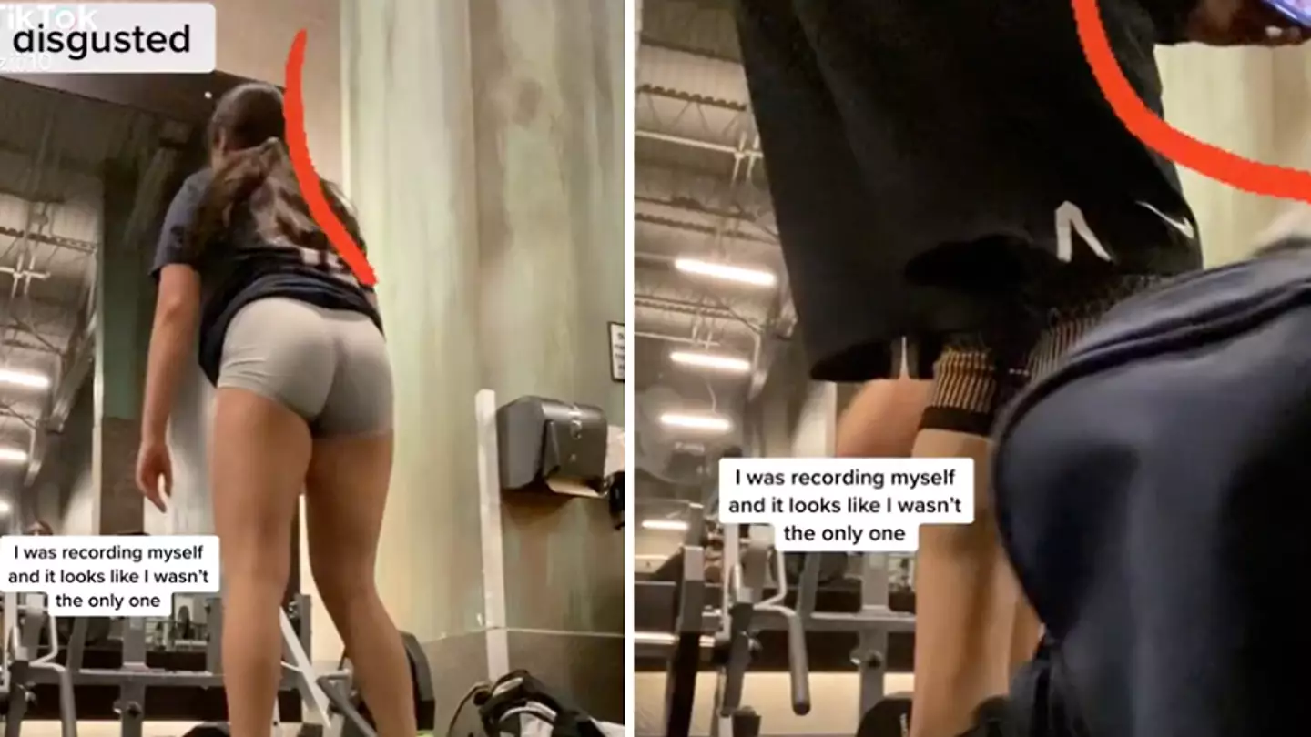 Woman Horrified As Man 'Secretly Films Her' In Gym