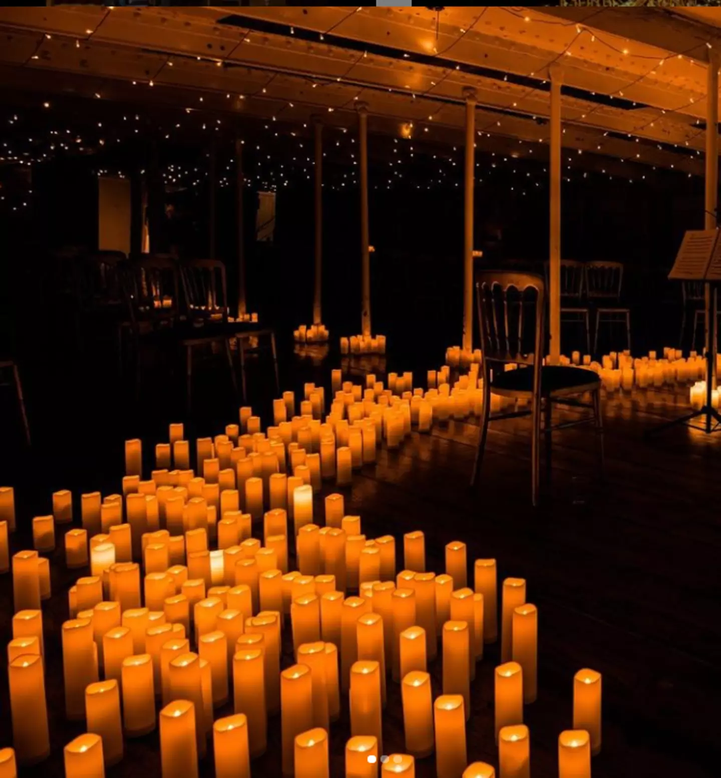 These candle light concerts are known to be beautiful (