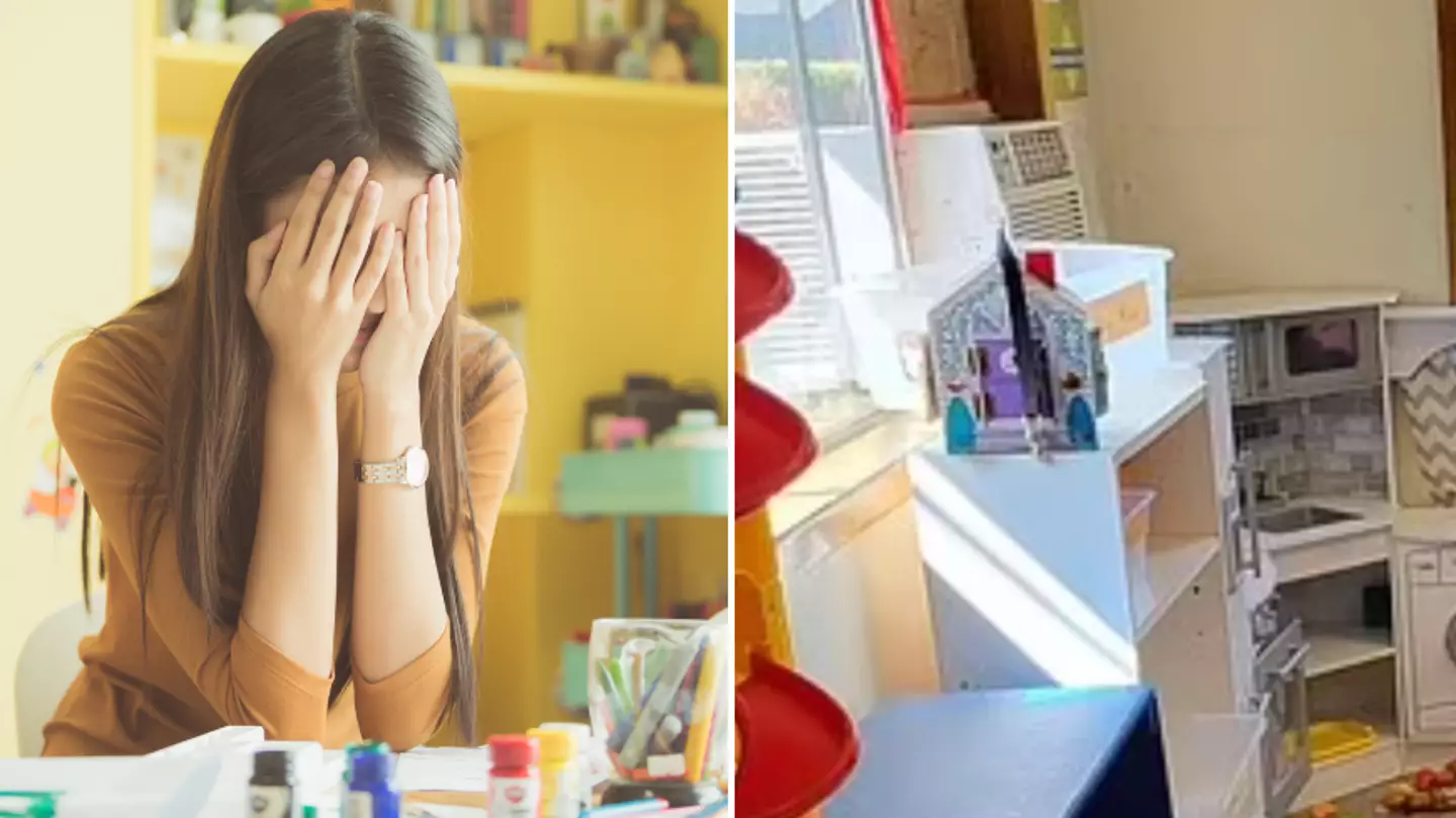 Nursery teacher shares photo explaining why she has an issue with so many parents