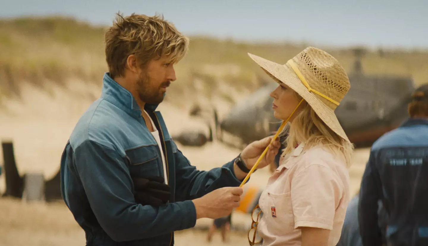 Ryan Gosling and Emily Blunt in The Fall Guy. (Universal Pictures)