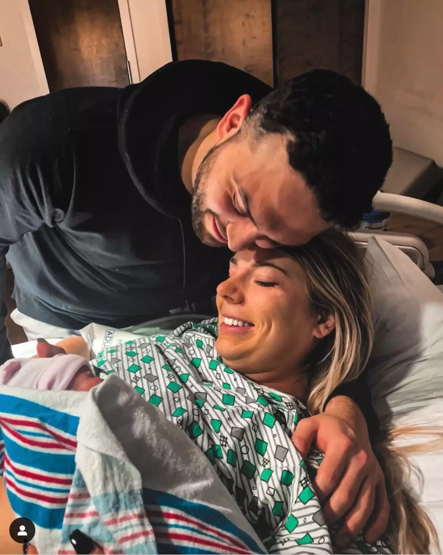 Mark and Aubrey are now parents to two young children, Ace and Axton (pictured). (Instagram @ markanthonycuevas_).