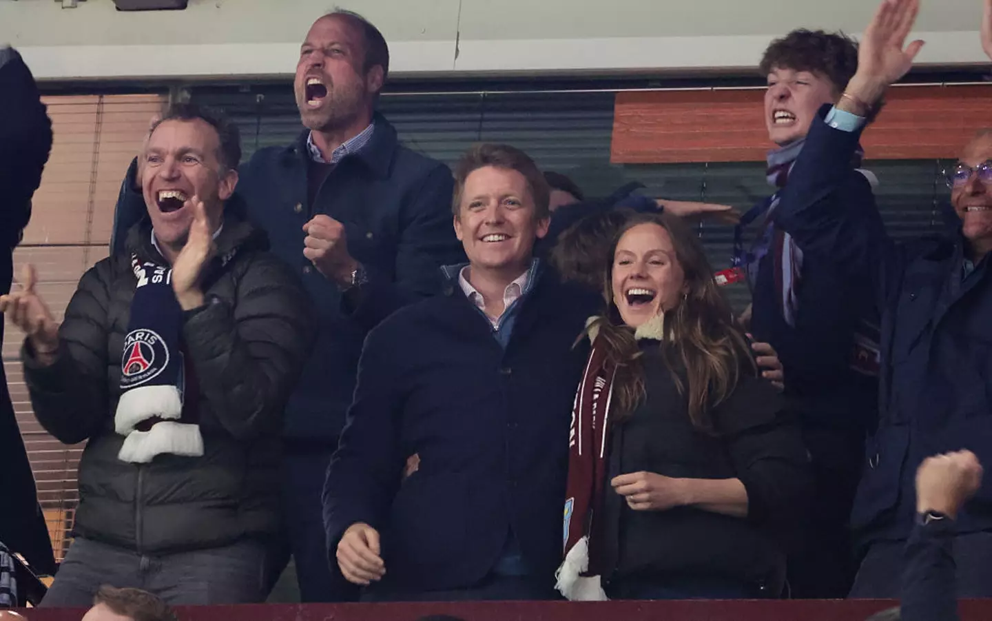 Earlier this year, Grosvenor and his wife attended a football match with pal William and his son Prince George (Jean Catuffe / Getty Images)