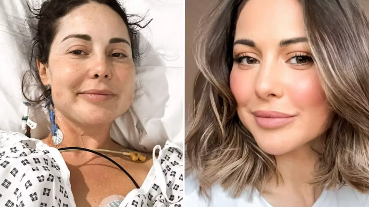 Made in Chelsea’s Louise Thompson rushed back to hospital for second time as fiancé Ryan gives update