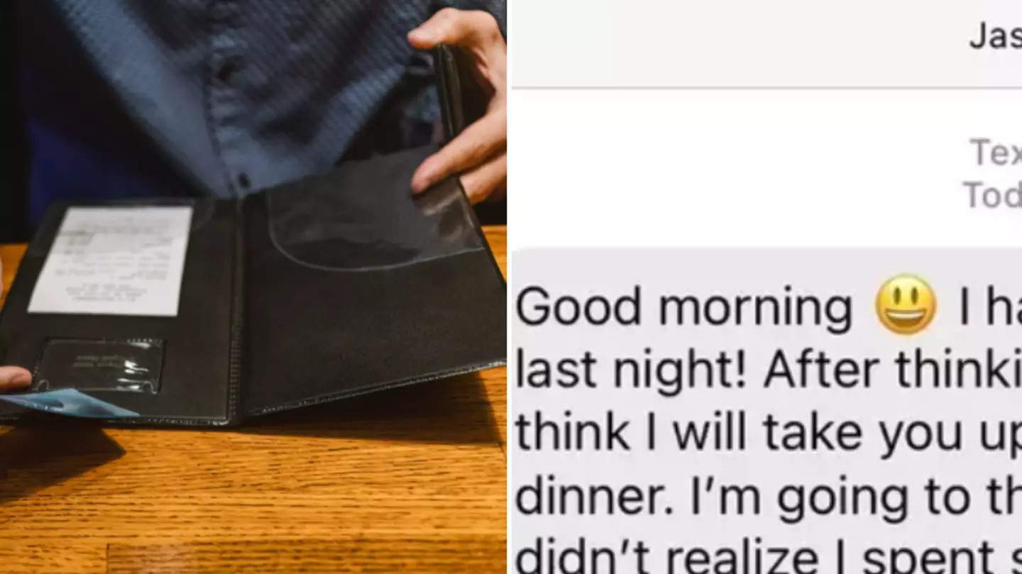 Woman shares brutal reply after man asked to split the bill following first date