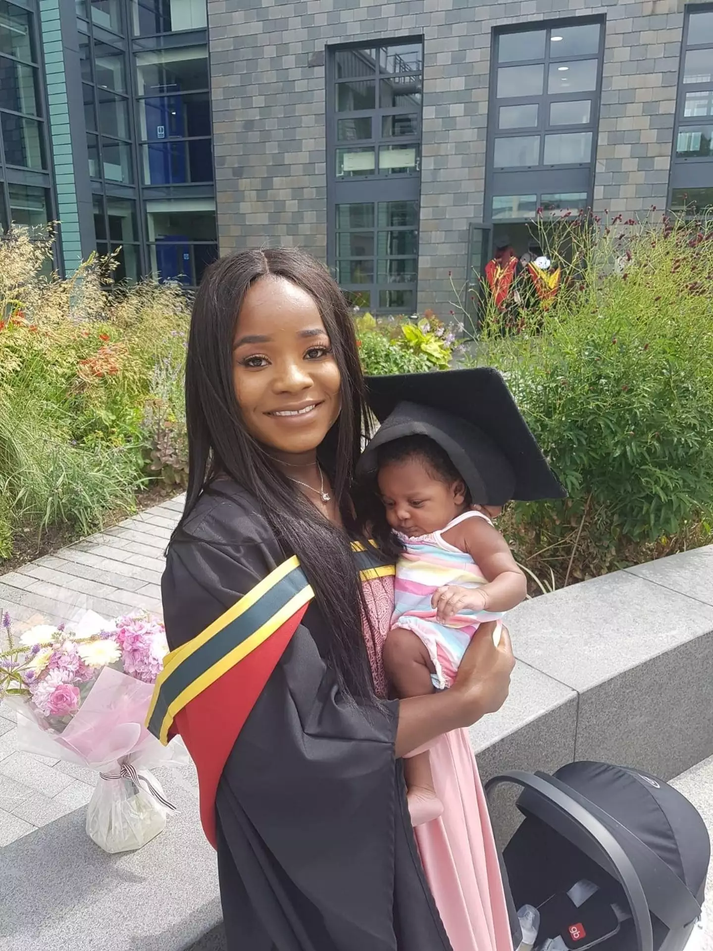 Law graduate Flore was initially hesitant about taking the Covid-19 vaccine (
