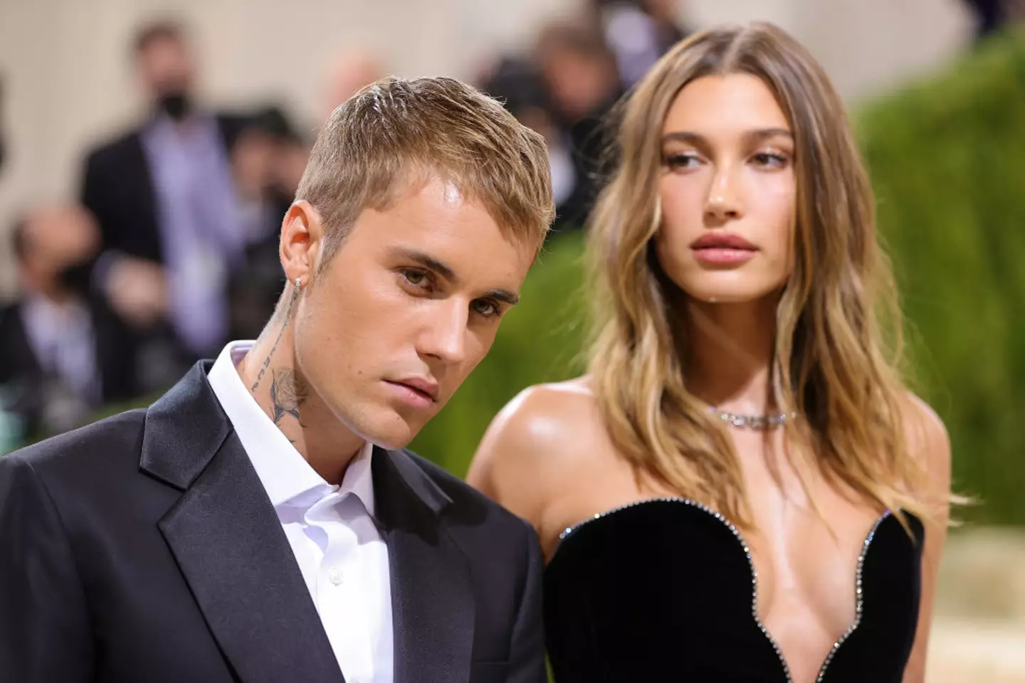 Justin and Hailey Bieber tied the knot in 2018. (Theo Wargo/Getty Images)