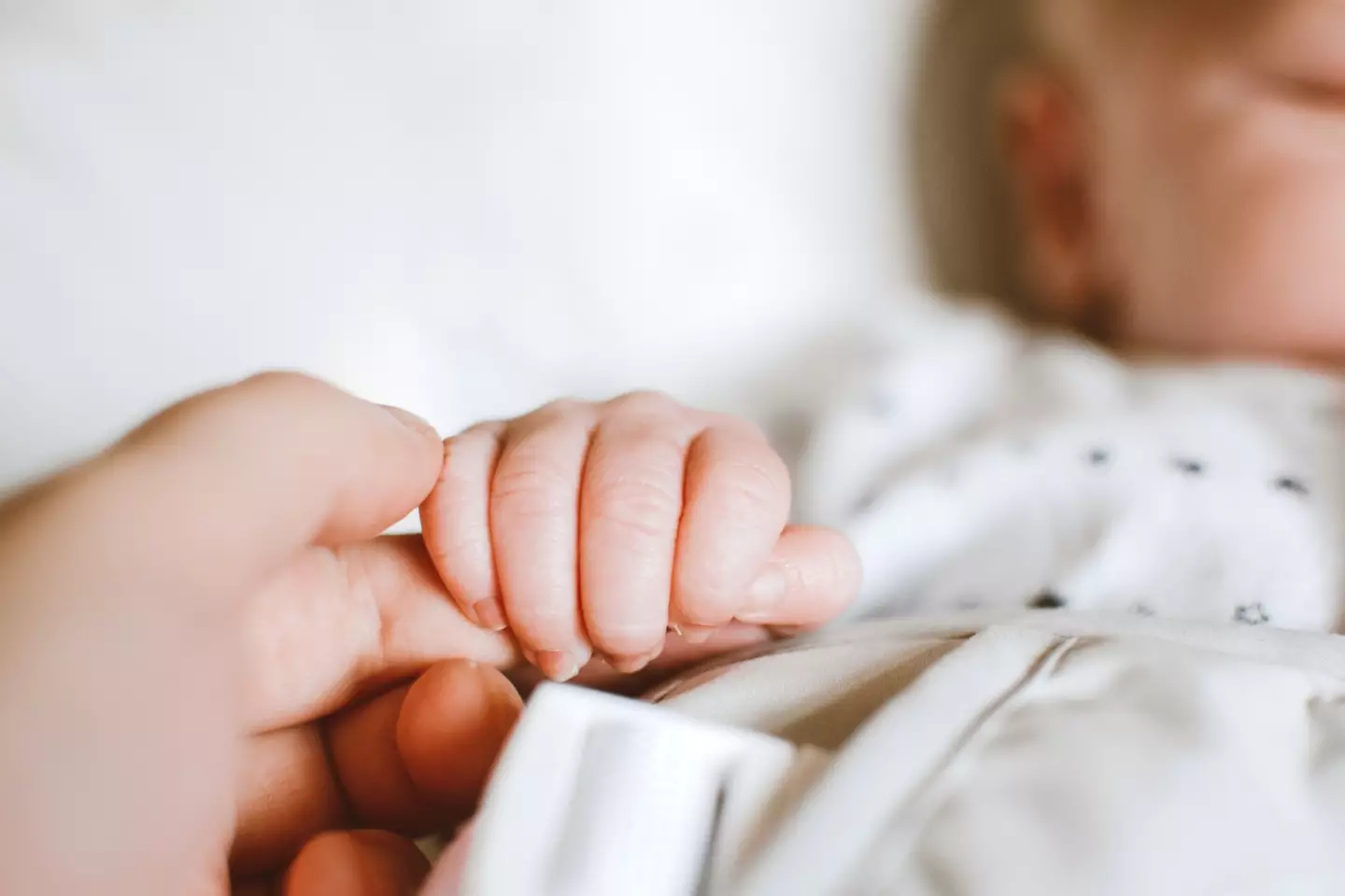 Babies don't need a hat to sleep.