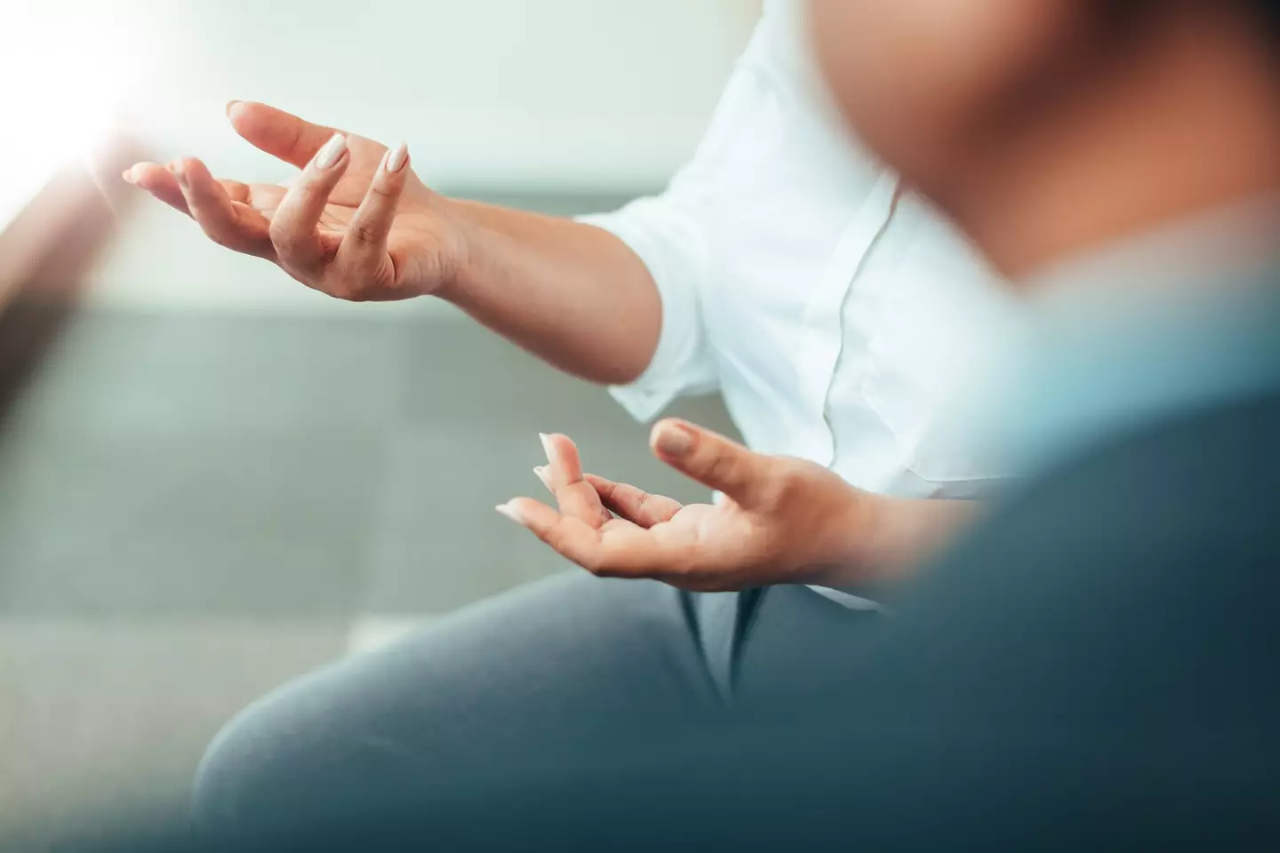 The hand test only takes a few seconds (Getty Stock Images)