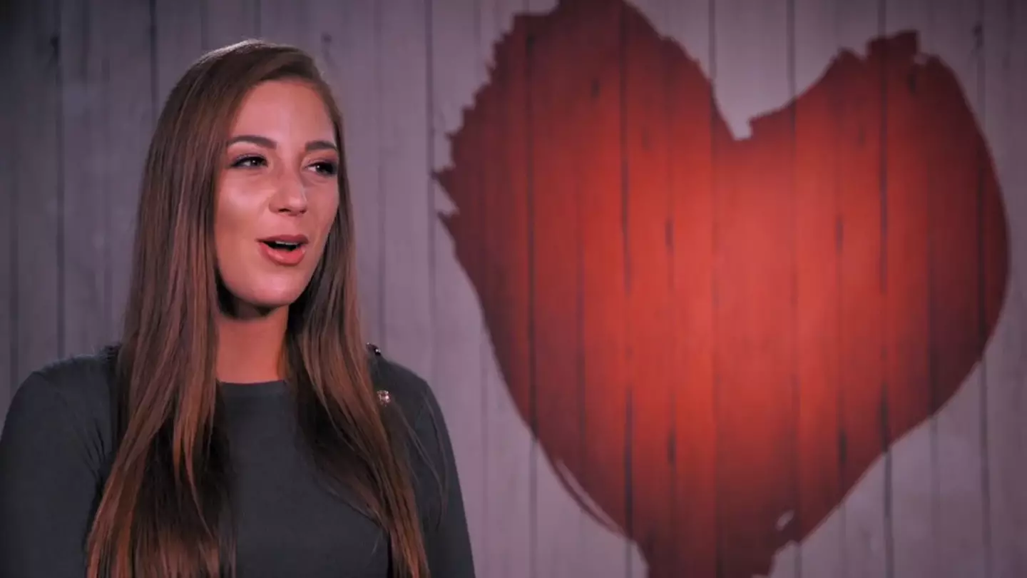 Sophie Hall featured on First Dates in 2020.