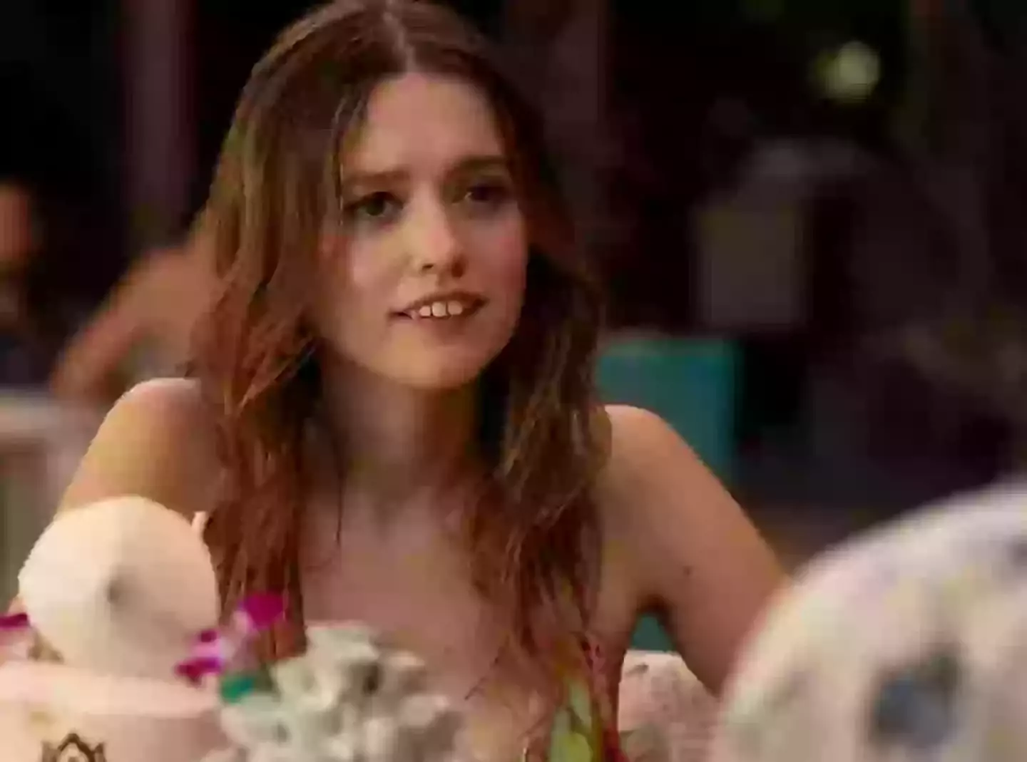 Wood as Chelsea in the White Lotus (HBO)