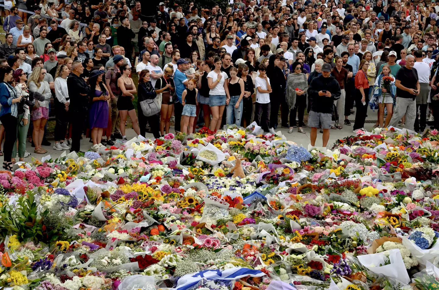 Police have described the shooting as a targeted attack on the Jewish community (Saeed KHAN / AFP via Getty Images)