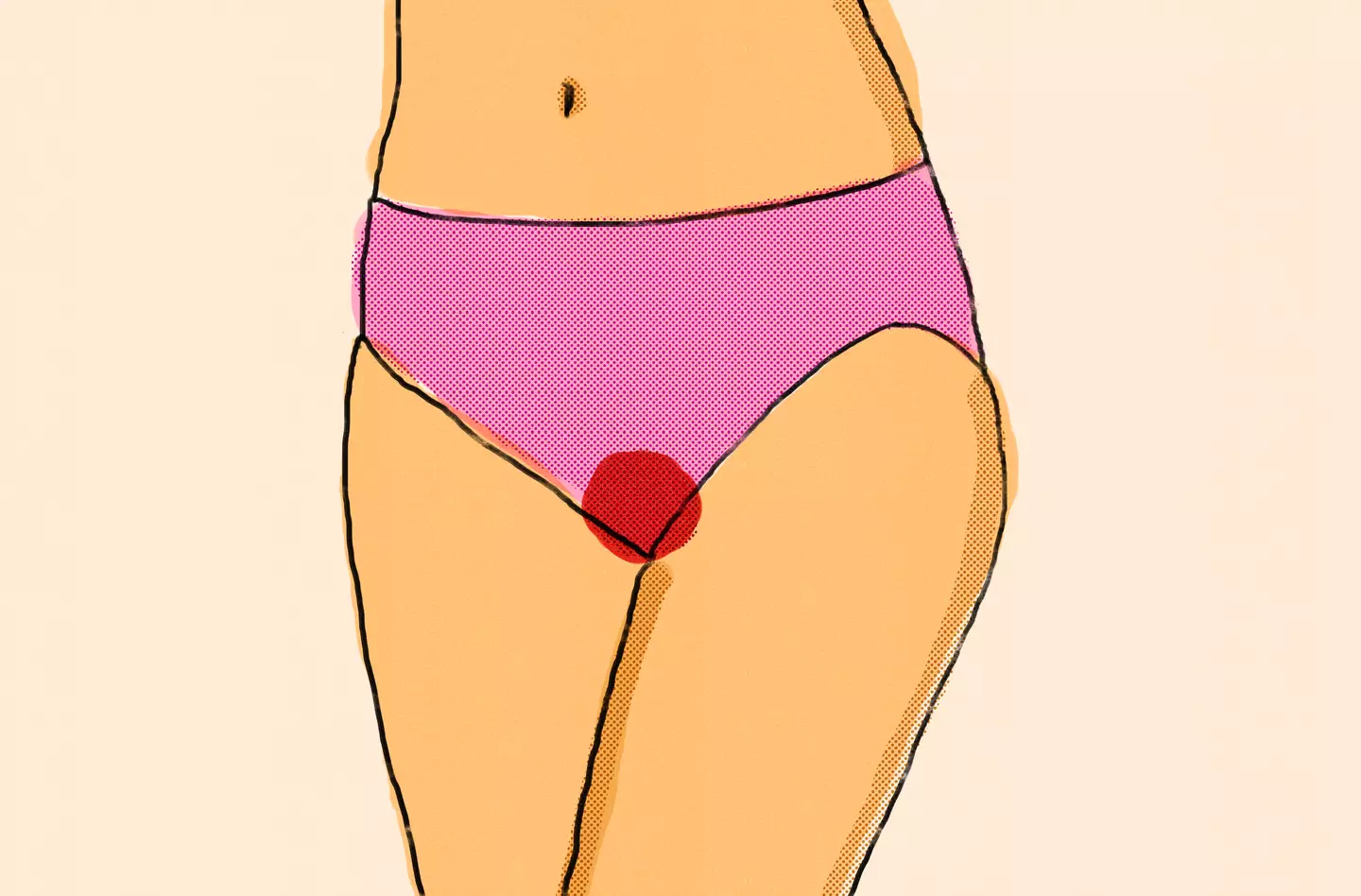 'Free bleeding' is at the centre of a colossal women's health debate. (Volanthevist/Getty)