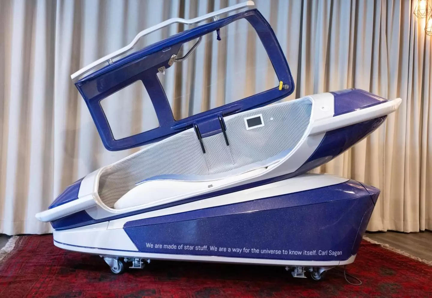The Sarco pod has been used for the first time (ARND WIEGMANN/AFP via Getty Images)