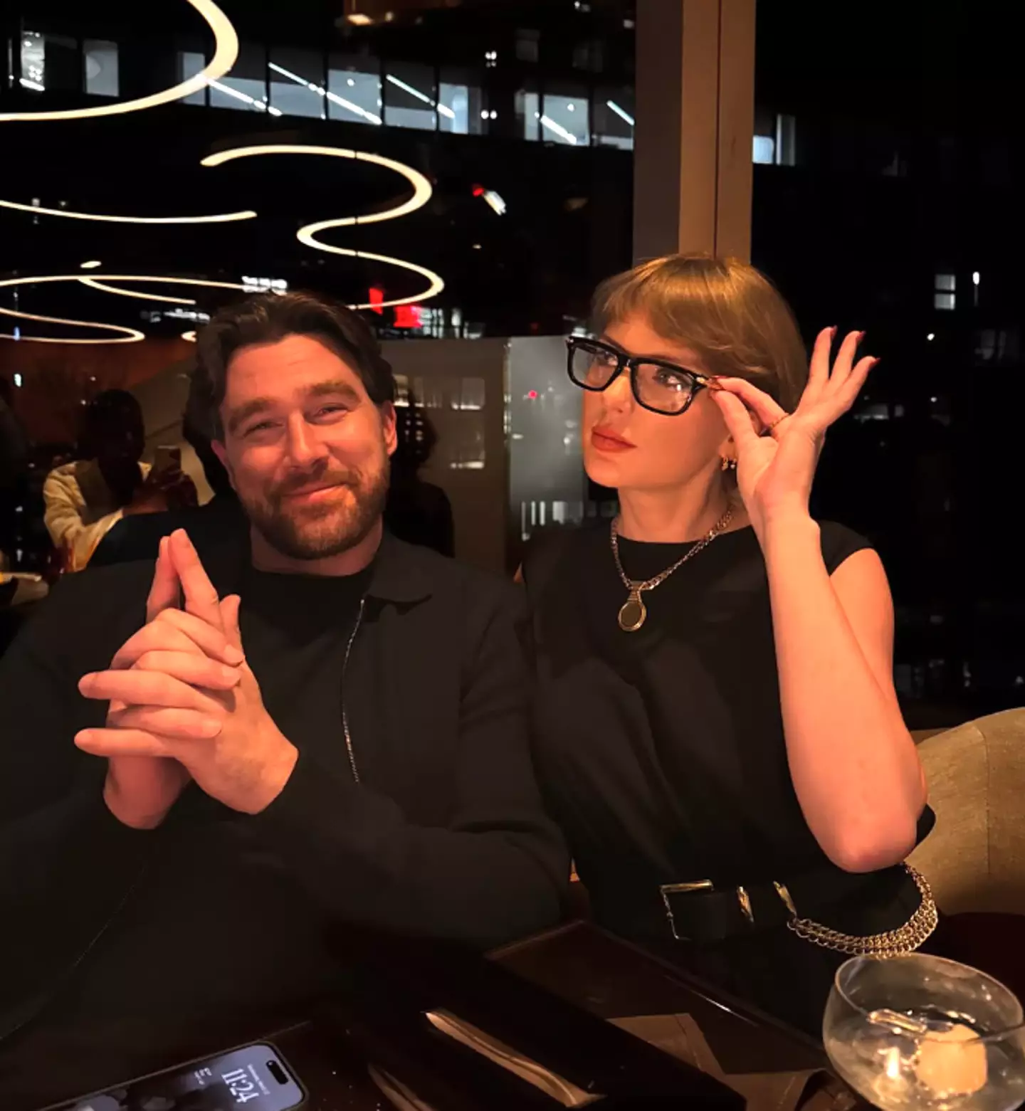 Taylor Swift fans notice hidden detail in her and Travis Kelce's engagement post caption