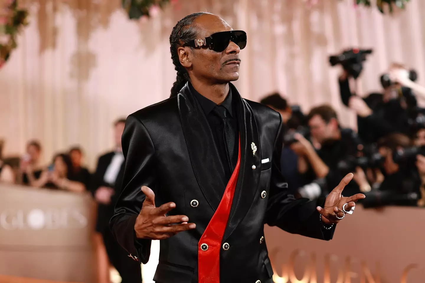 Snoop Dogg was censored while onstage at the Golden Globes (Matt Winkelmeyer/GA/The Hollywood Reporter via Getty Images)