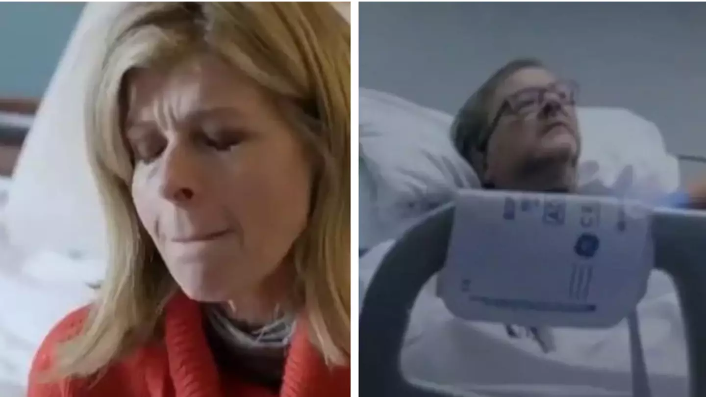 Kate Garraway shares heartbreaking update on husband Derek's health as he 'choked and turned blue'