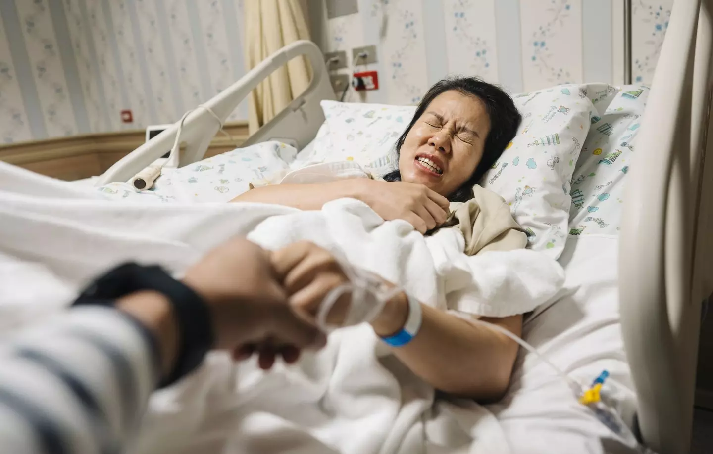 Women were horrified about what happens to their cervix during childbirth (Getty Stock Image)