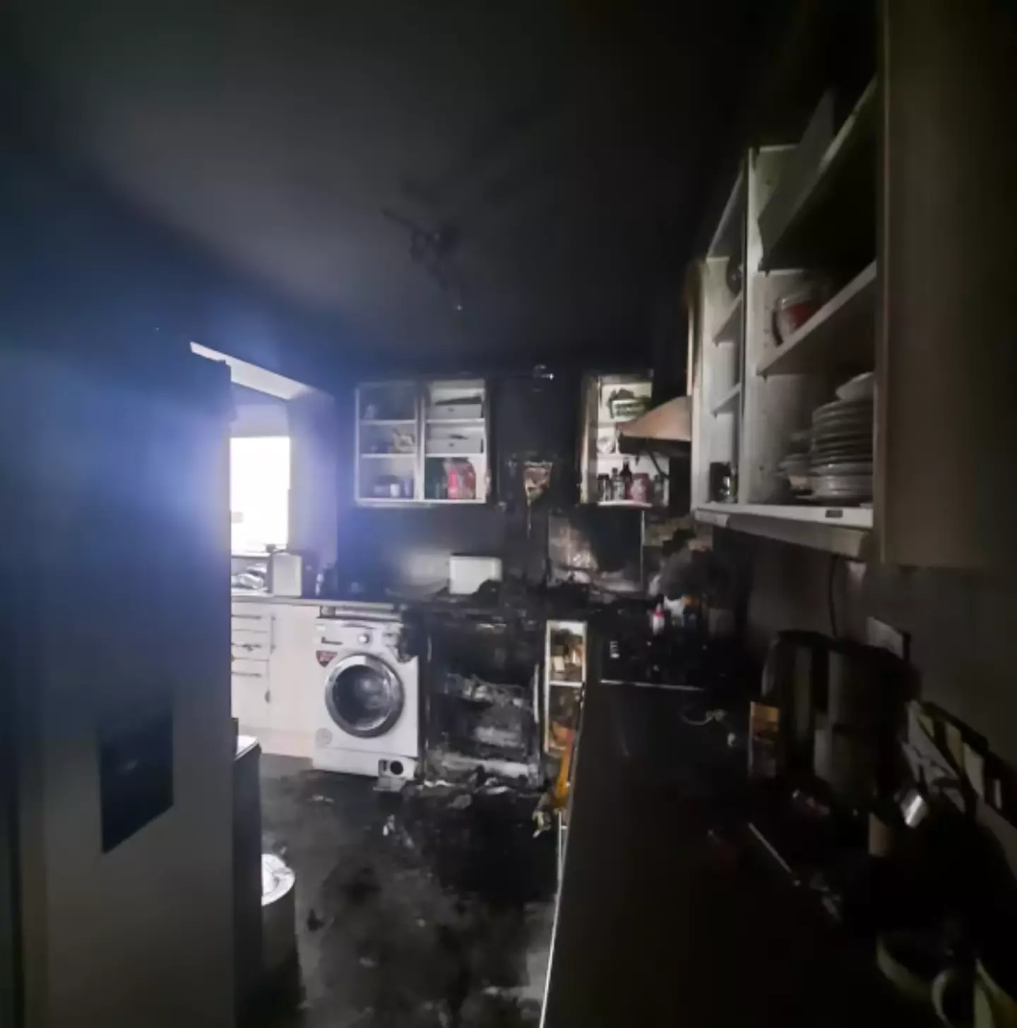 Following the devastating fire, local fire crews have issued a warning.