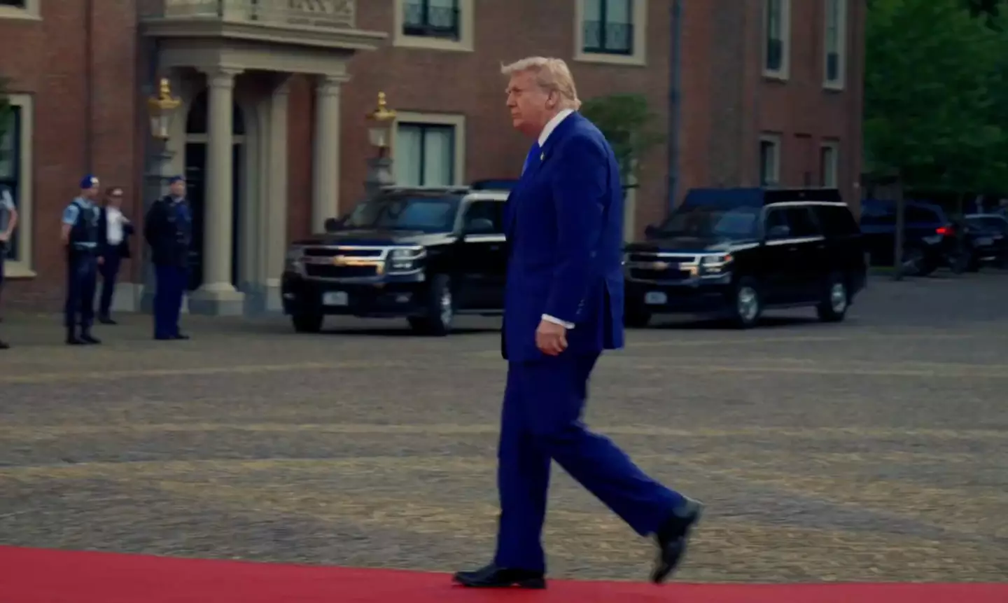 It comes after NATO boss Mark Rutte referred to the US President as 'daddy' (X/TheWhiteHouse)