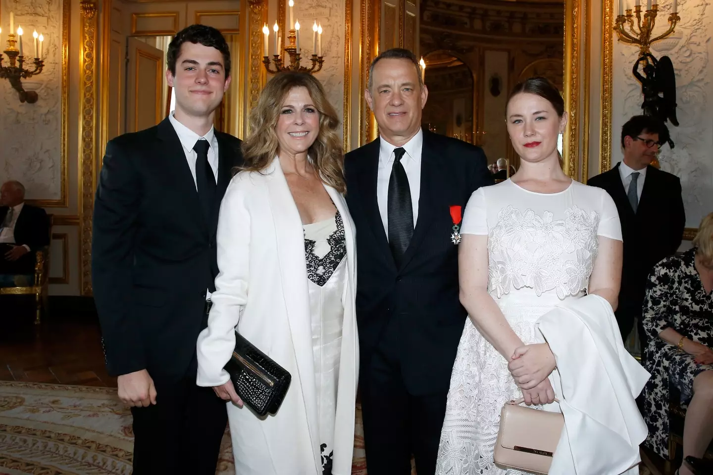 Tom Hanks married Rita Wilson in 1988, when his daughter E.A. was six years old (Bertrand Rindoff Petroff/Getty Images)