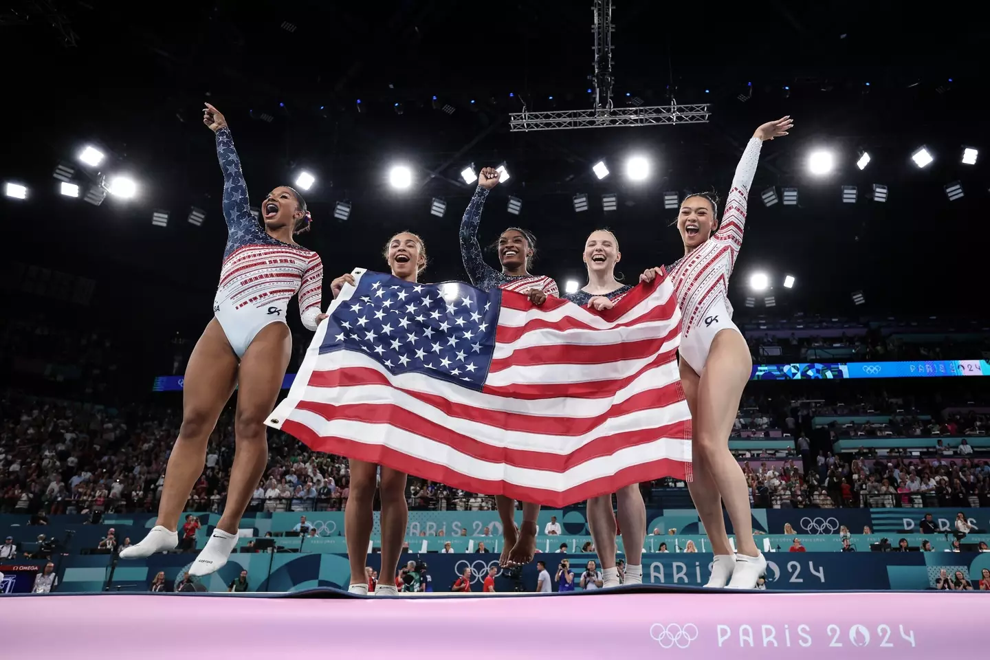 Simone and her current teammates were subjected to criticism by Skinner. (Naomi Baker/Getty Images)