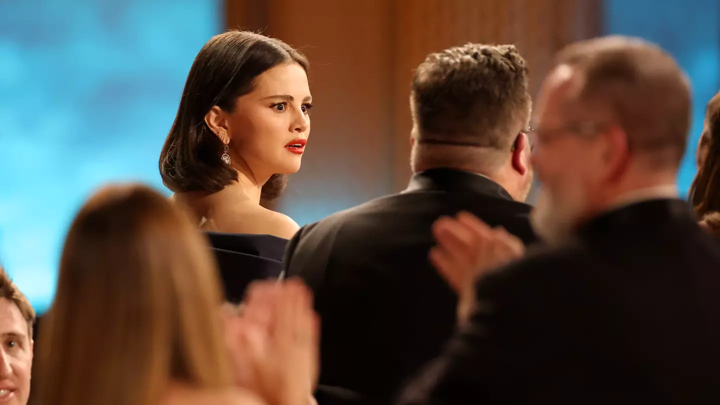 Selena Gomez fans only just realising why her shocked reaction to unexpected SAG Award feels so familiar
