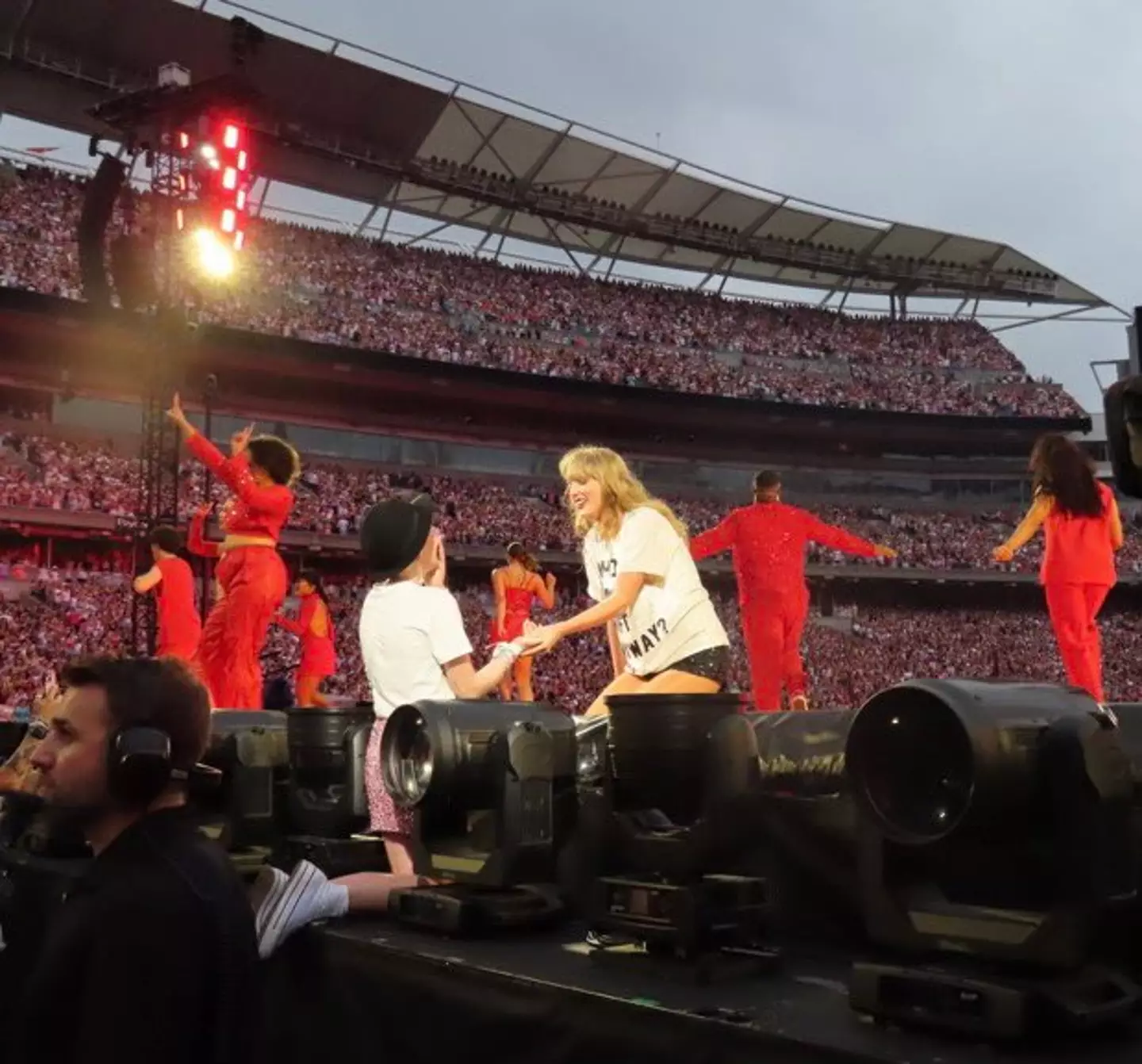 Taylor Swift gifted Ally her '22' hat this summer.