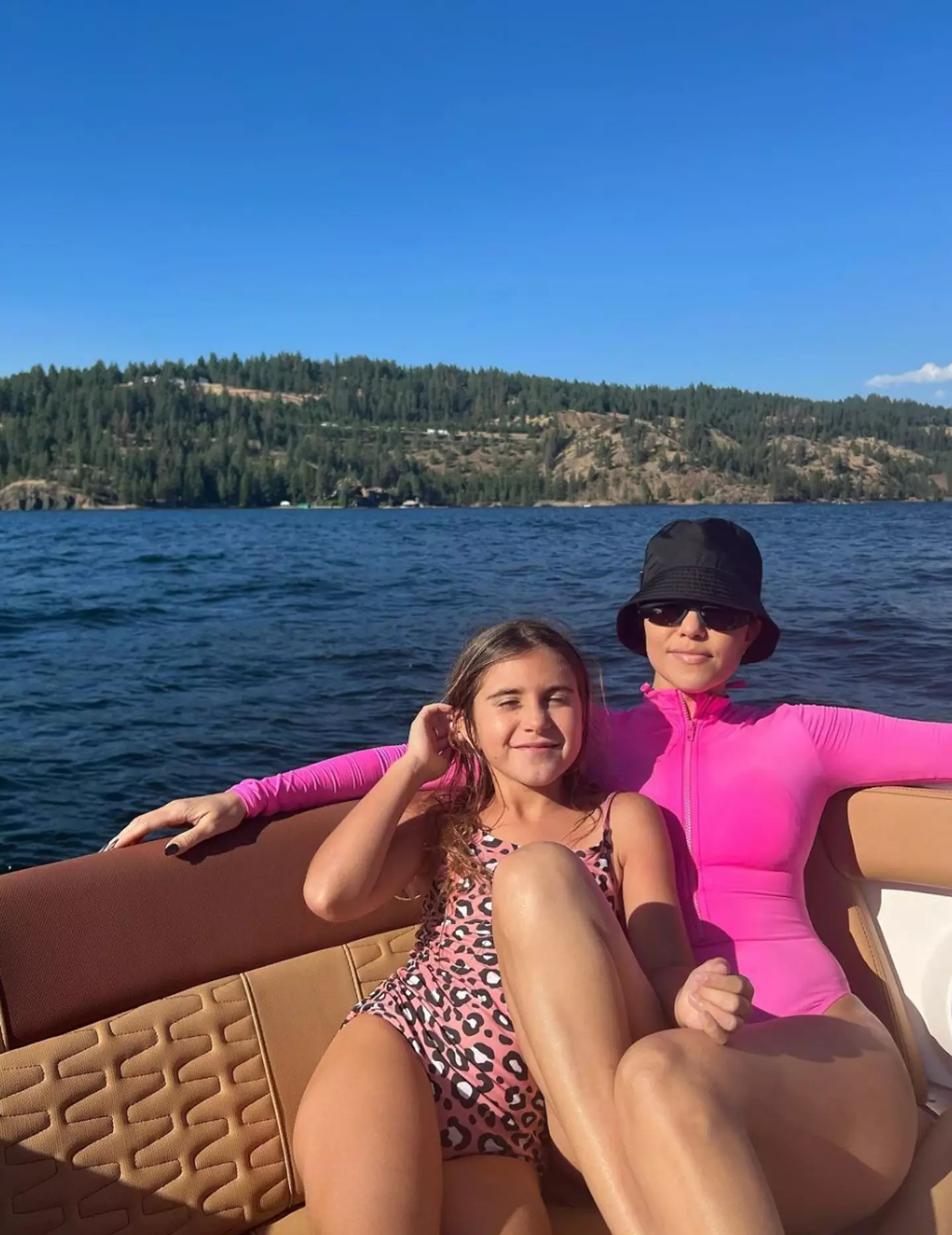 Kourtney and Penelope have a shared TikTok account.