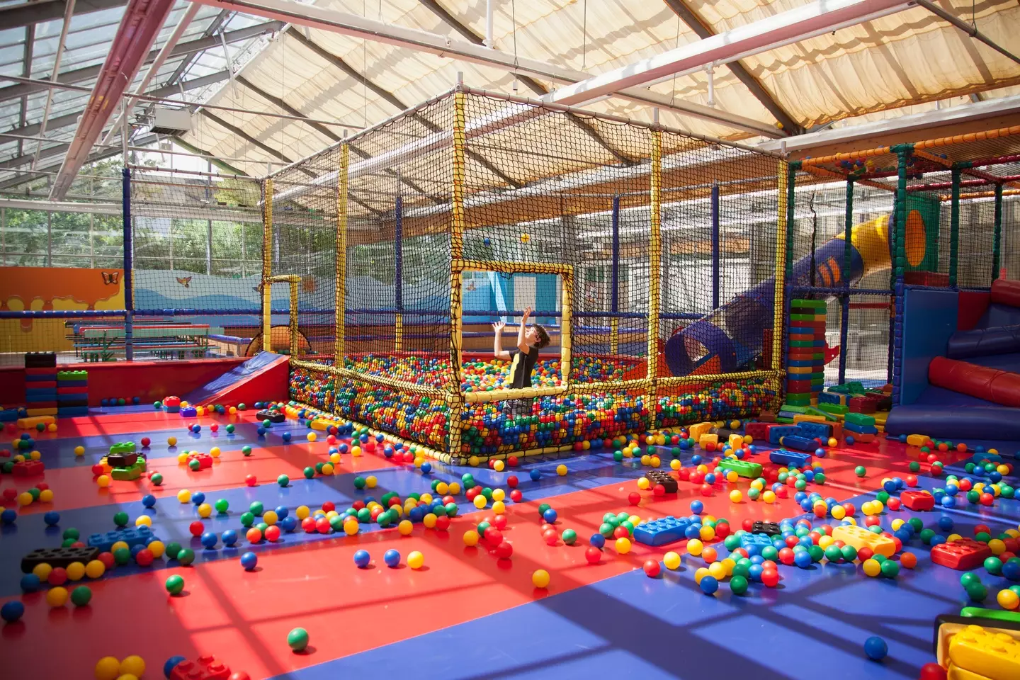 The TikToker 'lost' her daughter in a children's play area. (Getty Stock Image)
