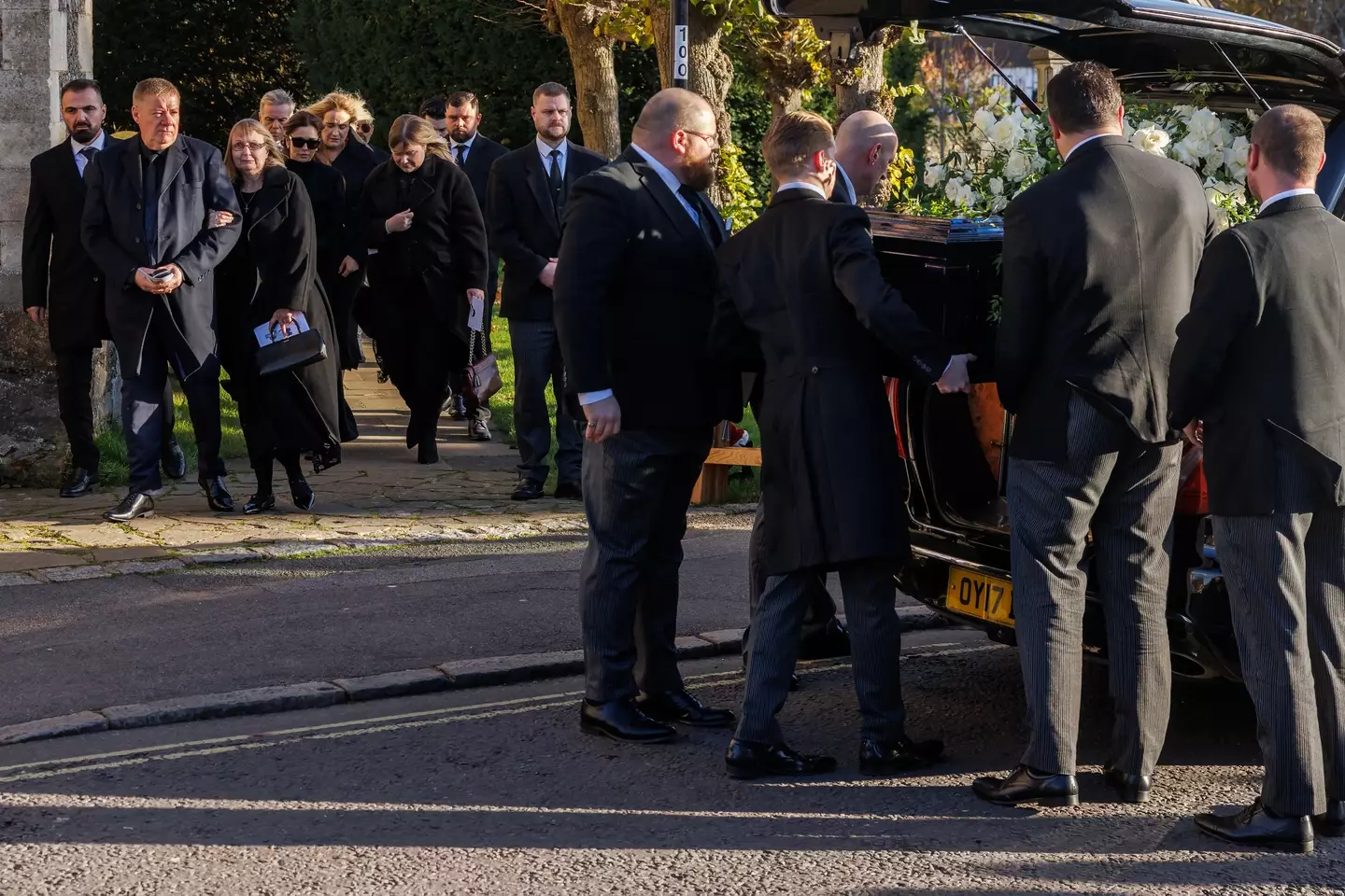 Payne's funeral took place yesterday (20 November) (Dan Kitwood/Getty Images)