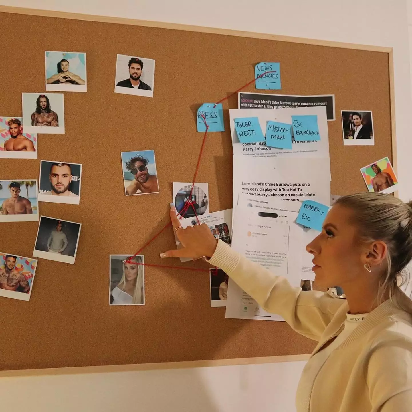 It turned out the relationship was all fake. (