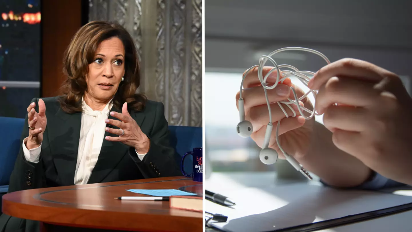 Kamala Harris reveals eerie reason why you should only ever use wired headphones
