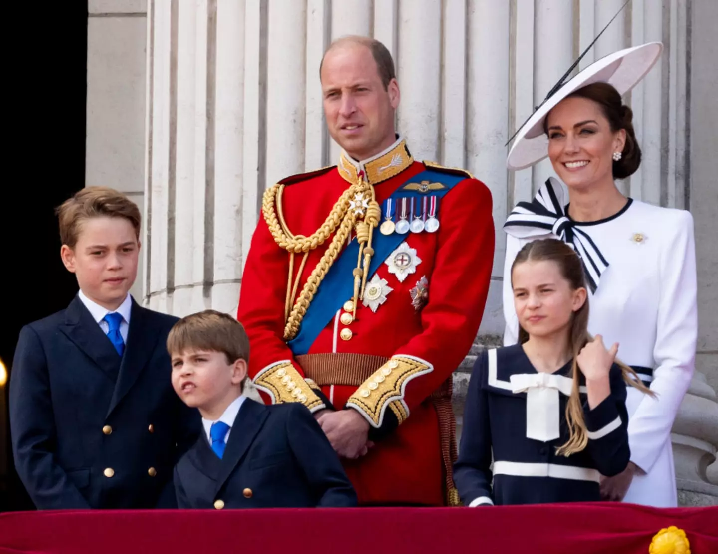 The Princess of Wales' first outing since her cancer announcement saw her attend King Charles' birthday celebrations. (Mark Cuthbert/UK Press via Getty Images)
