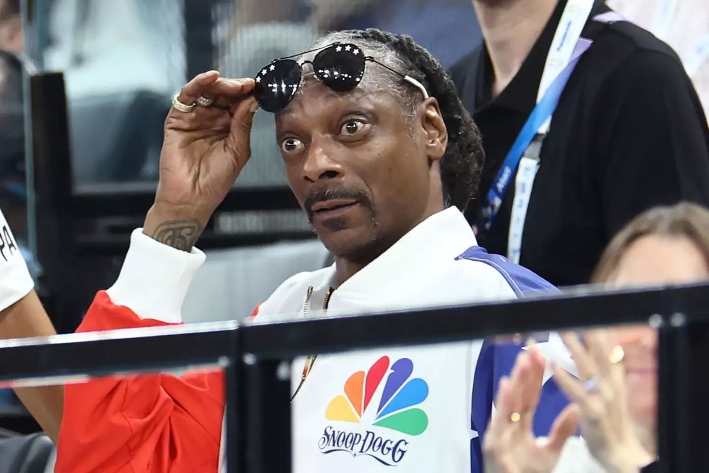 Snoop Dogg's presence at the 2024 Olympics has been iconic. (Arturo Holmes/Getty Images)